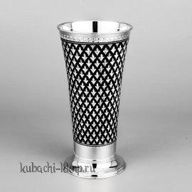 Большой стакан из серебра Кубачи - кр00020