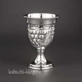 Серебряная рюмка «Виноград» - р075