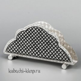 Серебряная салфетница  - сл019