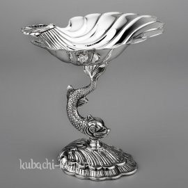 Серебряная икорница 