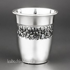 Серебряная стопка гладкая - СТП084