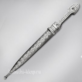 Серебряный мужской кинжал - КН42
