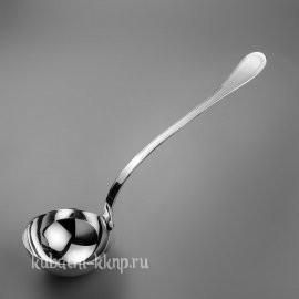 Серебряный половник с орнаментом - плв03