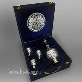 Серебряный оригинальных набор 