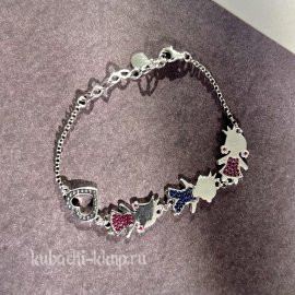 Серебряный браслет на руку 