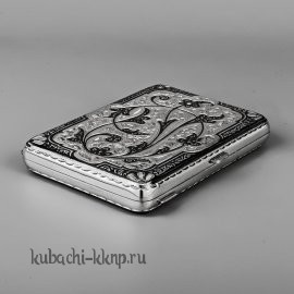 Серебряный портсигар 