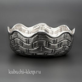 Конфетница из серебра Кубачи - кф061а