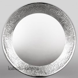 Поднос серебряный «Соты» - пдн050а