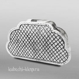 Серебряная салфетница 