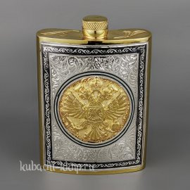 Фляга с гербом (мал) - фл015