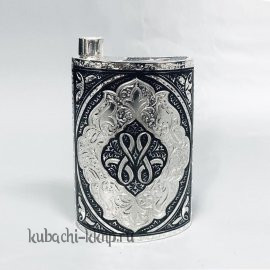 Фляга из серебра 875 пробы - ФЛ112
