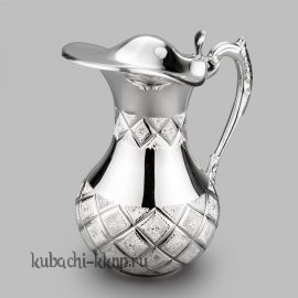 Кувшин из из серебра с крышкой 