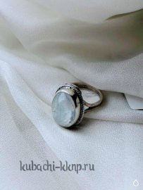 Серебряное кольцо с перламутром - к1038