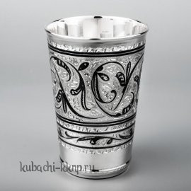 Серебряный стакан для воды - СТ117