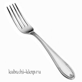 Серебряная вилка столовая  «Розочка» - в02