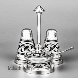 Набор для специй из серебра - с011