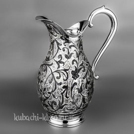 Кувшин из серебра Кубачинский - кв00029