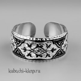 Кубачинский серебряный браслет - БР175