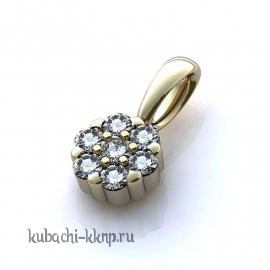 Золотой кулон 