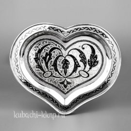 Поднос «сердечко» - пдн015