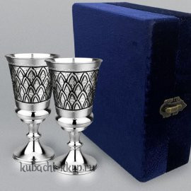 Серебряный бокалы - бк068-2