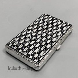 Серебряный портсигар (Ag 875) - ПДС061