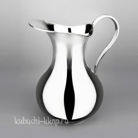 Серебряный кувшин для воды «Глянец» - кв106