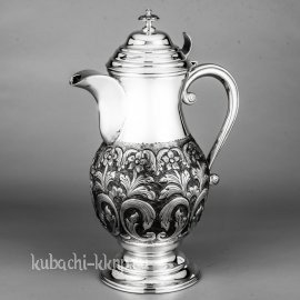 Серебряный графин для воды «Узор930» - кв00041