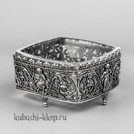 серебряная солонка / перечница - с041м