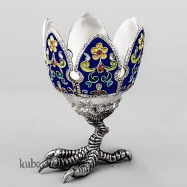 Подставка под яйцо (пашотница) с цветной эмалью - пш022