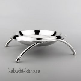 Серебряная конфетница «Глянец» - кф124