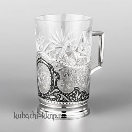 Кубачинский серебряный подстаканник - пд005