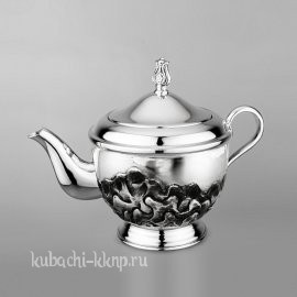 Серебряный заварочный чайник 