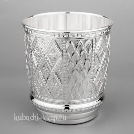 Серебряный стакан «999» - ст095а