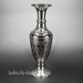 Серебряная ваза для цветов - вз04