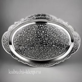 Серебряный поднос 