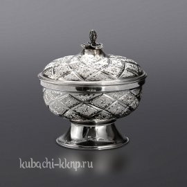 Сахарница «Лазер» с гранью маленькая - сх062