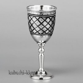 Оригинальная серебряная рюмка на 45 мл - Р102