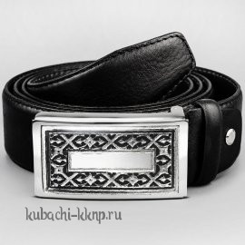 Мужской серебряный ремень 
