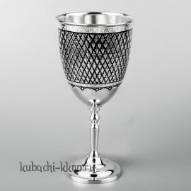 Серебряный фужер для вина 