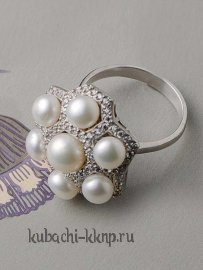 Кольцо из серебра 925 пробы 