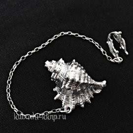 Cеребряный ионизатор воды «Ракушка» - и0004