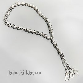 Четки из серебра ручной работы - ЧЁТ03