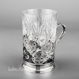 Серебряный подстаканник  - пд035