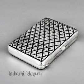 Серебряный портсигар 