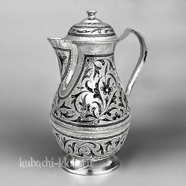 Серебряный кувшин для воды 
