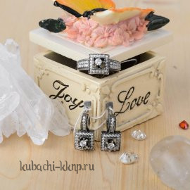 Кольцо из серебра 925 пробы - Ag-к109