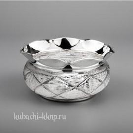 Серебряная оригинальная конфетница - КФ212