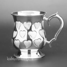 Кружка из серебра 