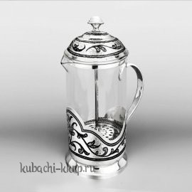 Небольшой заварочный чайник со стеклом 